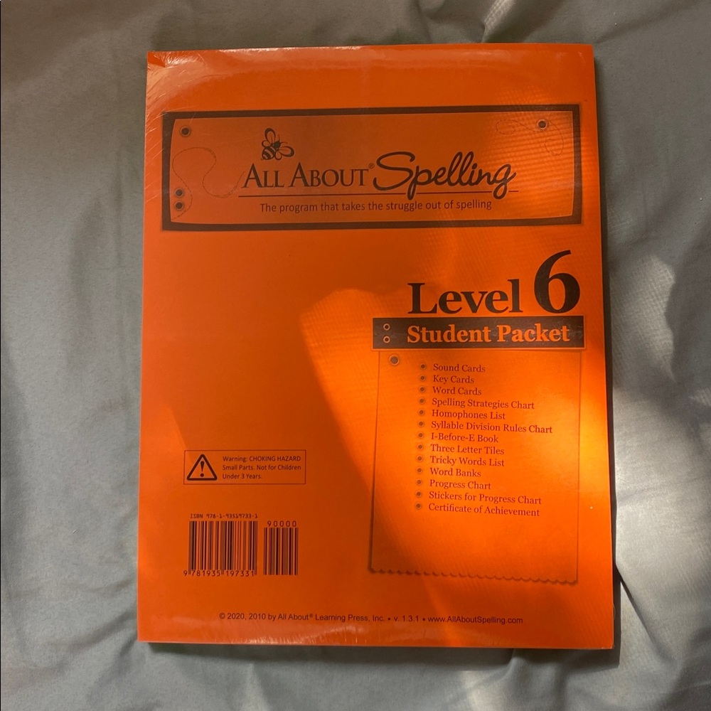 All About Spelling Level 6 Student Packet